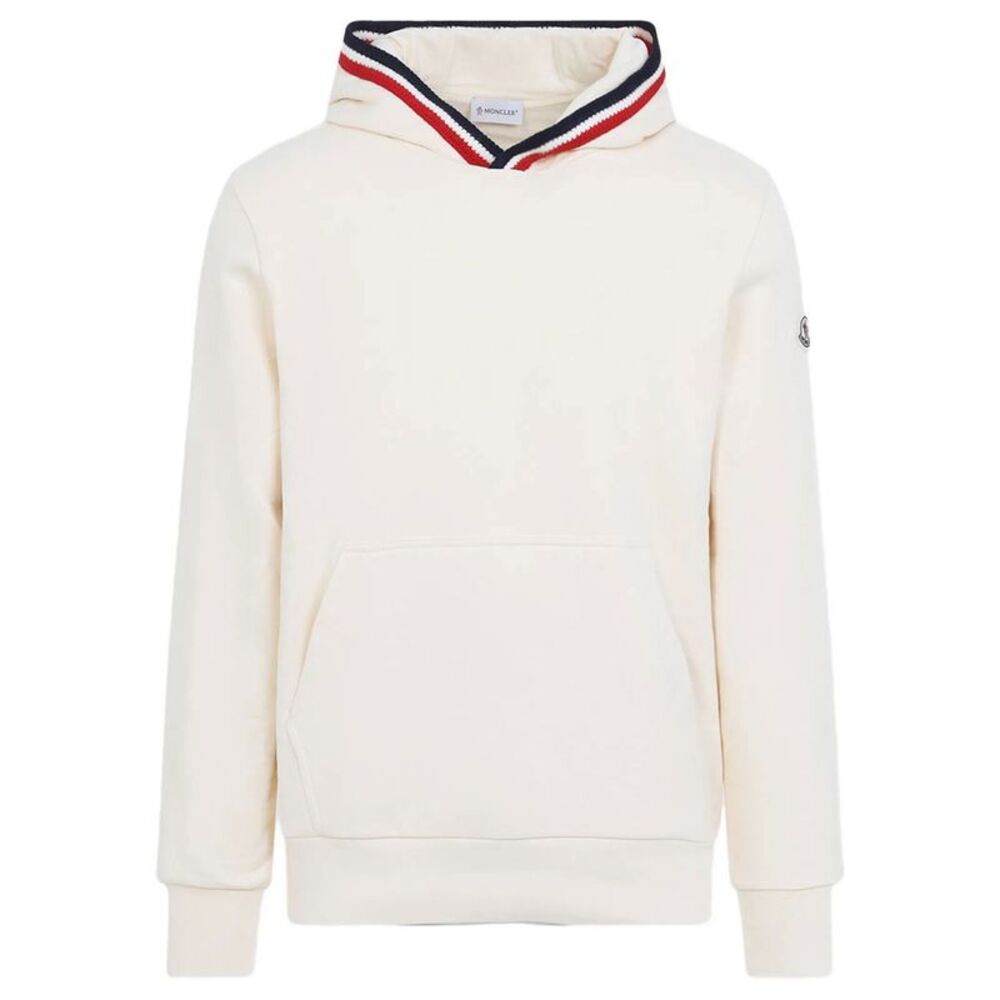 Moncler Men Felpa Con Cappuccio Con Profili A Righe
